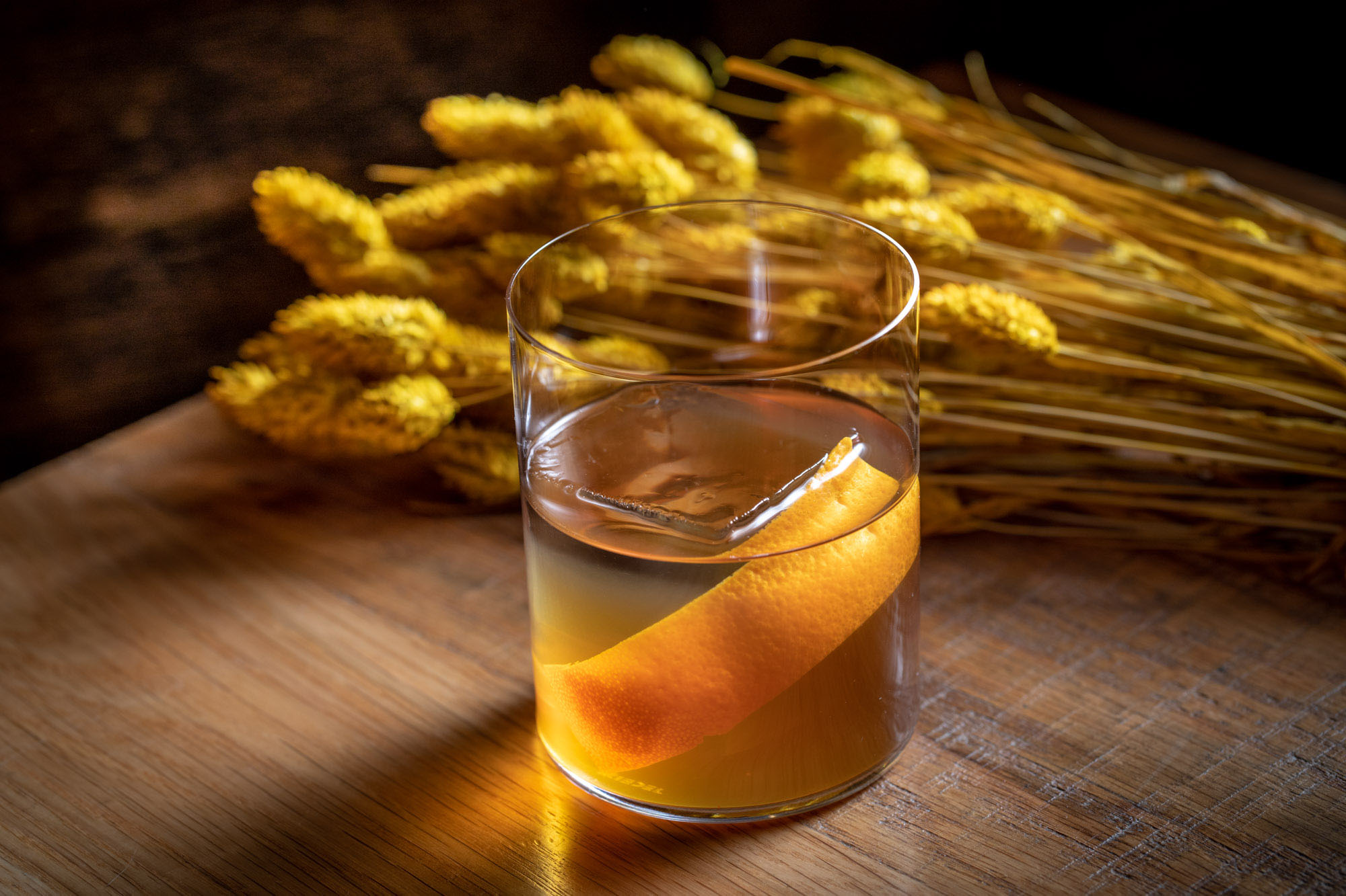 A cocktail photographed for Covina restaurant